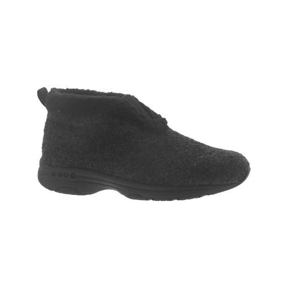 Easy Spirit Womens Treepose 2 Faux Fur Lined Bootie Slippers