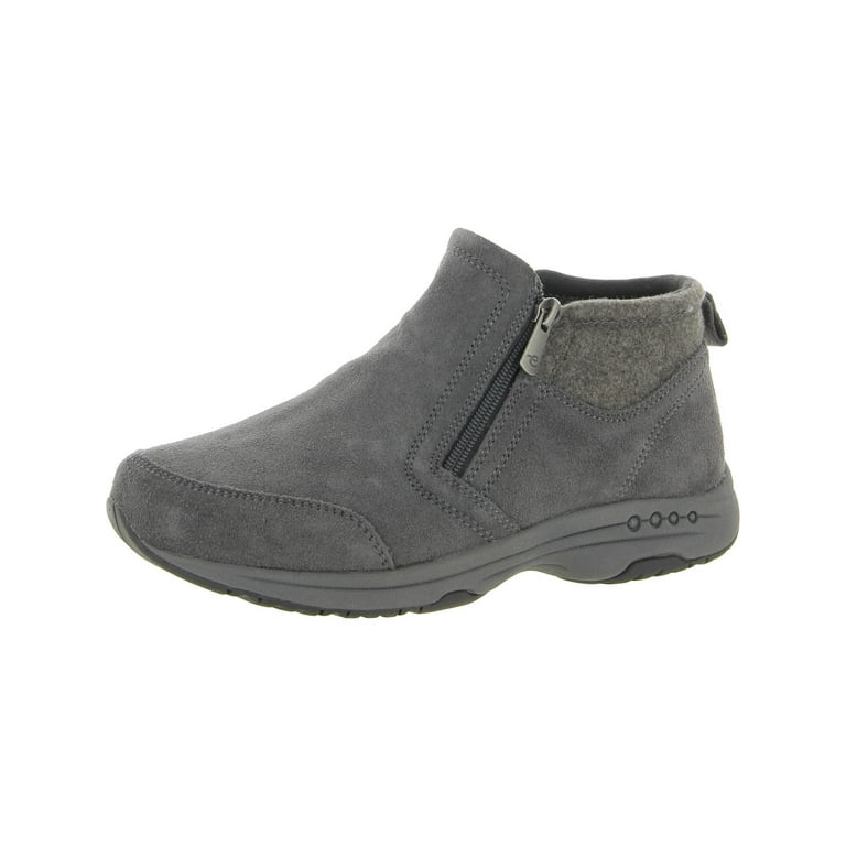 Easy Spirit Womens Tshuffle Suede Ankle Shooties