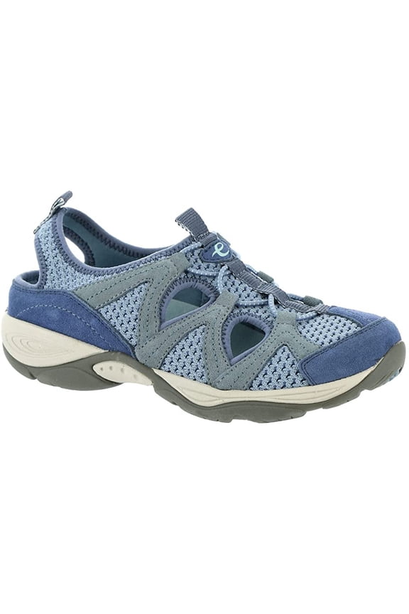 Womens Walking Shoes 7.5 X-Wide Gray Blue