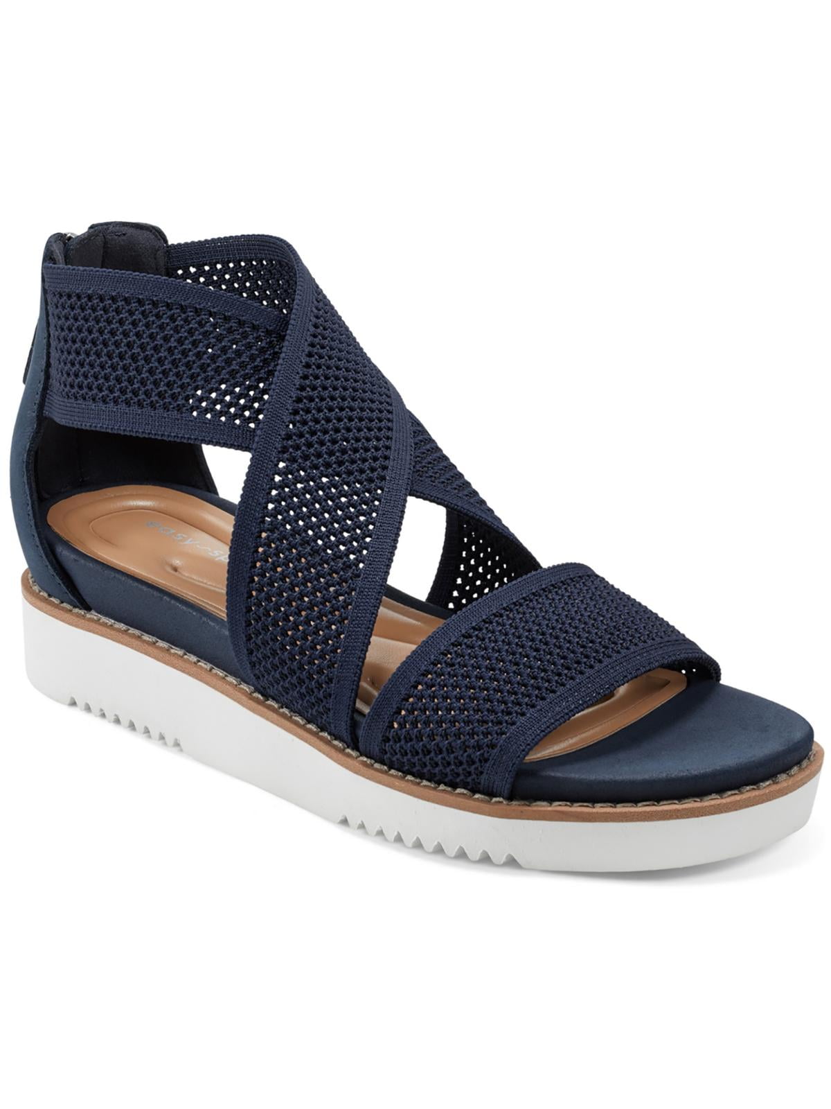 Easy Spirit Womens Wander 2 Padded Insole Platform Sandals - Walmart.com