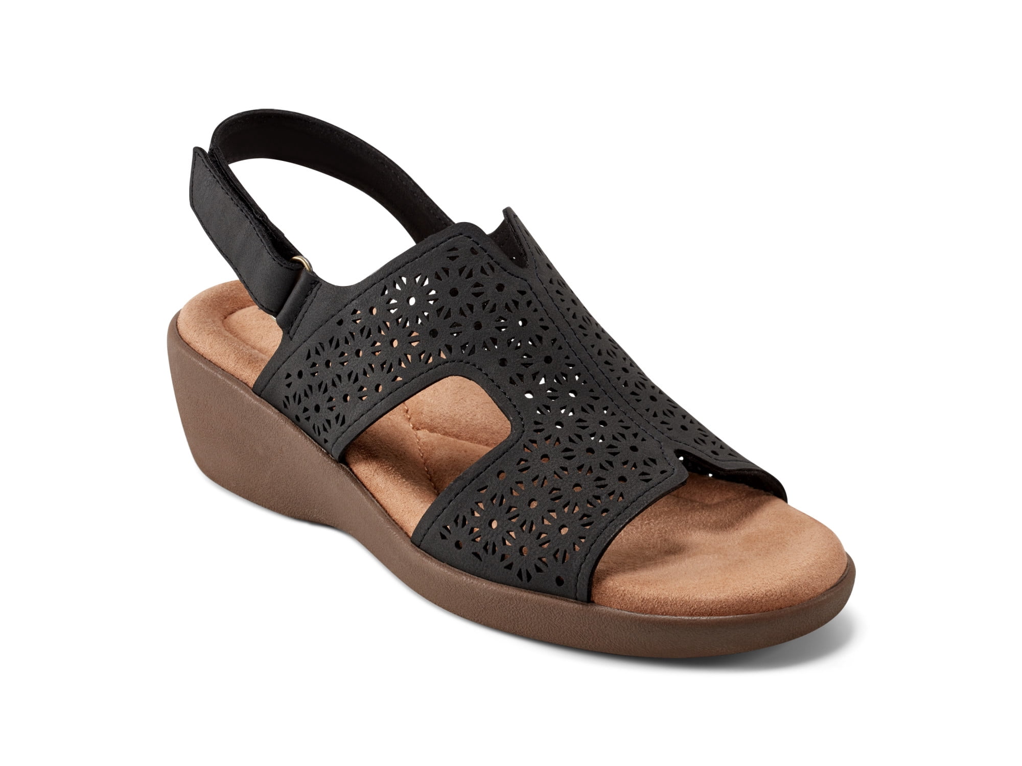 Easy Spirit Women's Kali Wedge Sandal, Wide Width Available - Walmart.com