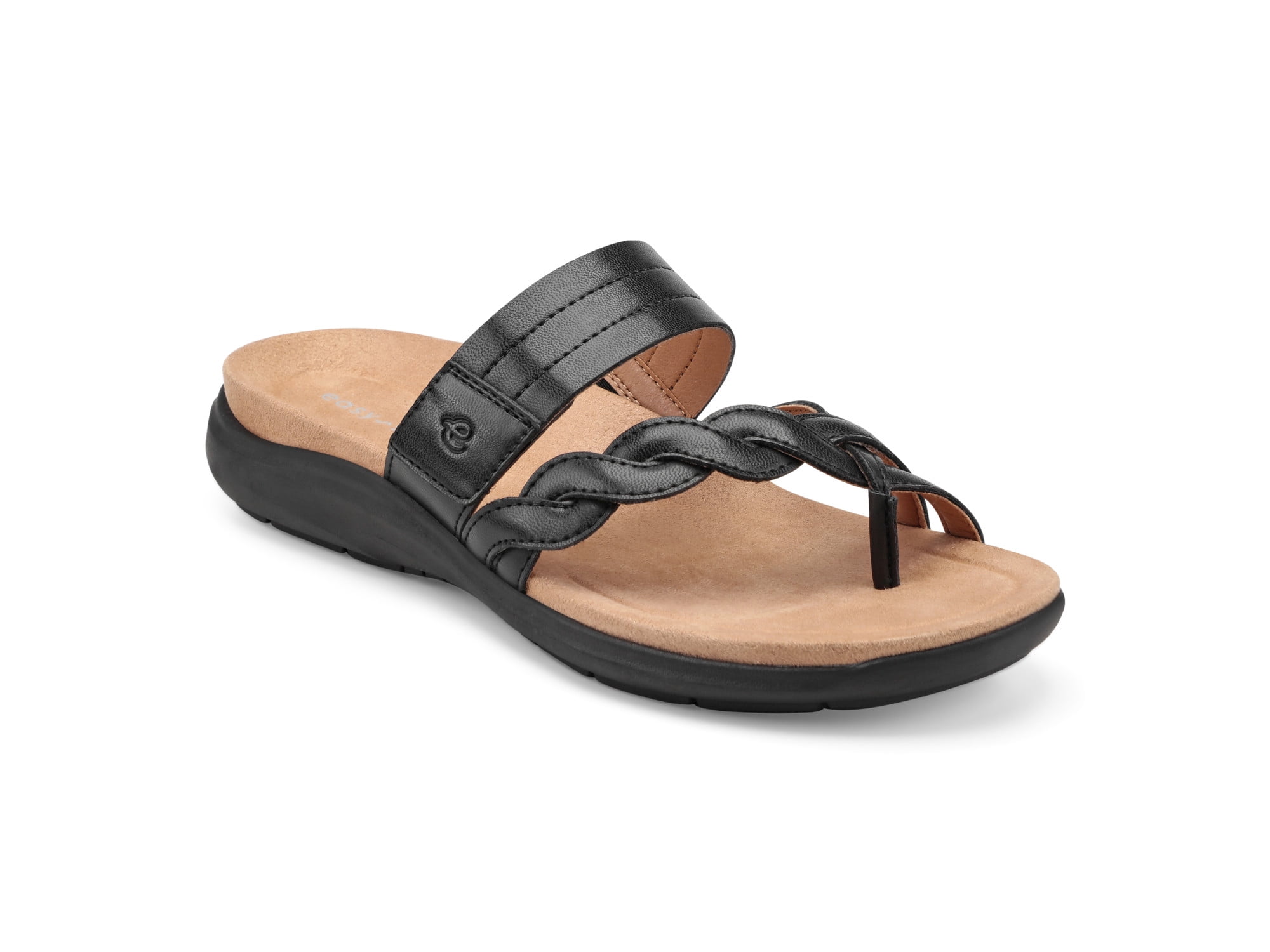 Easy Spirit Women's Waren Braided Toe Loop Sandal