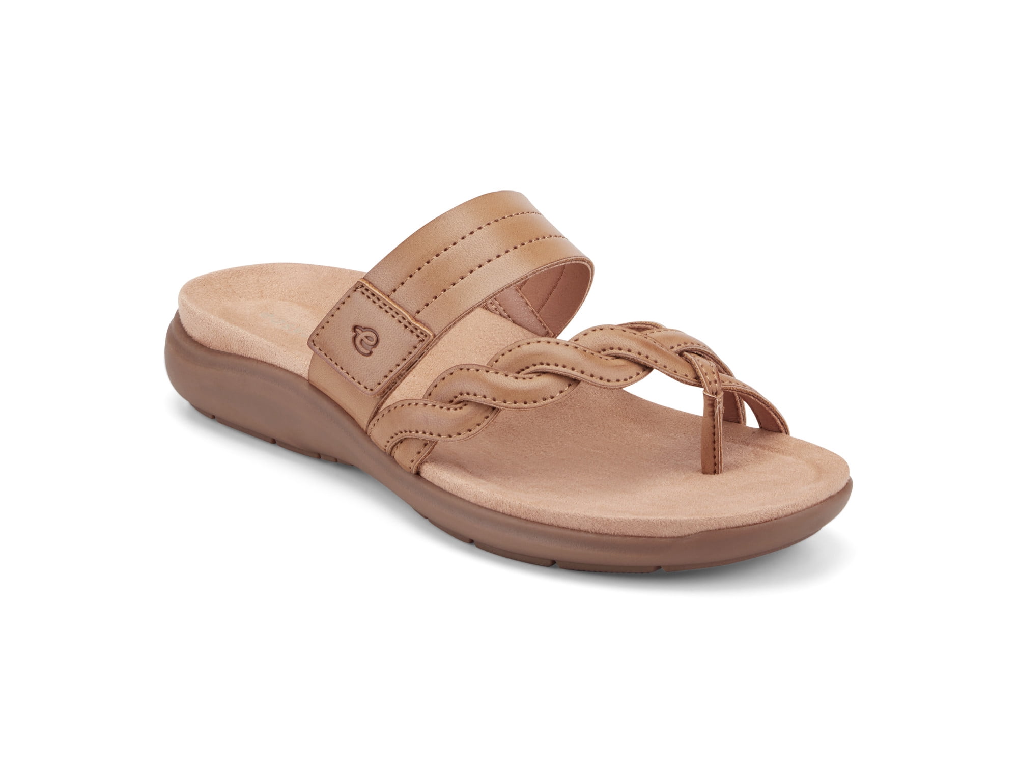 Easy Spirit Women's Waren Braided Toe Loop Sandal