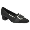 thumbnail image 1 of Easy Street Aster Women's Almond Toe Pumps Color: Black Matte Size: 7 WIDE, 1 of 4