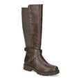 thumbnail image 1 of Easy Street Austyn Women's Easy Works Slip Resistant Tall Boots Color: Brown Stretch Size: 8.5, 1 of 4