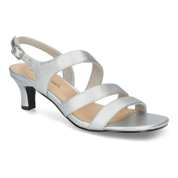 Easy Street Como Women's Dress Sandals Color: Silver Size: 7