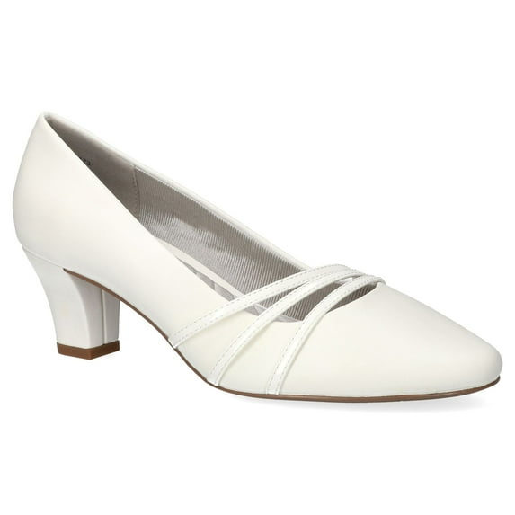 Easy Street Cristiny Women's Pumps Color: White Size: 7.5