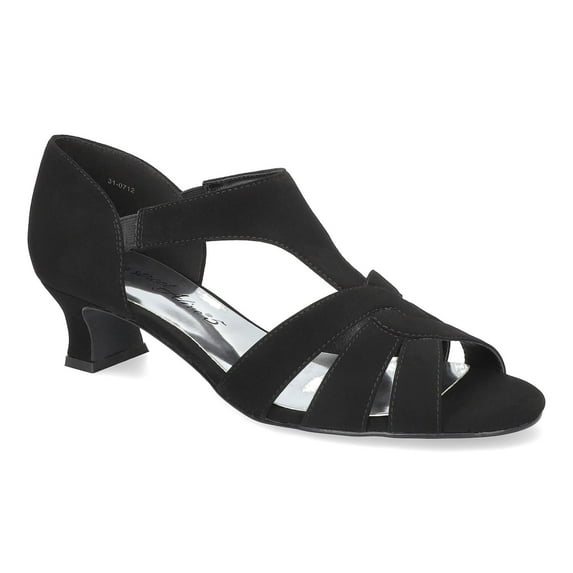 Easy Street Essie Women's Dress Sandals Color: Black Lamy Size: 8 WIDE