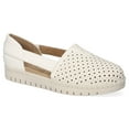 thumbnail image 1 of Easy Street Fedra Women's Slingback Comfort Flats Color: White Size: 8.5, 1 of 4