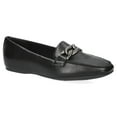 thumbnail image 1 of Easy Street Femi Women's Square Toe Flats Color: Black Size: 8 WIDE, 1 of 4