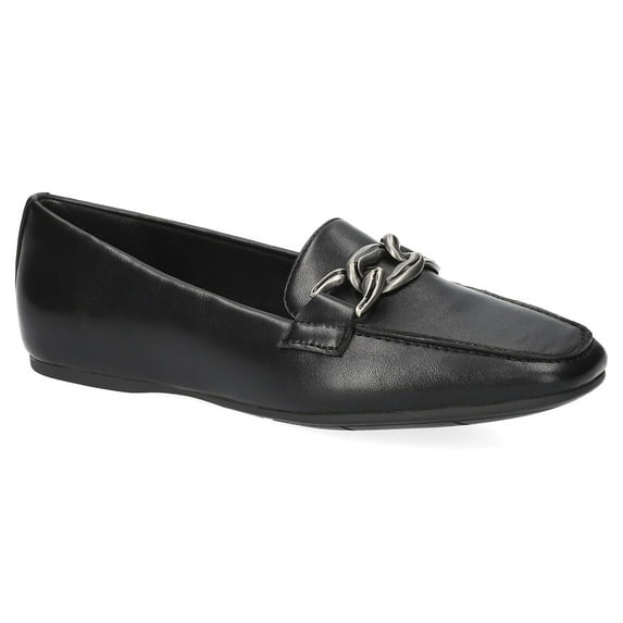 Easy Street Femi Women's Square Toe Flats Color: Black Size: 8 WIDE