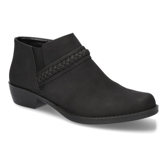 Easy Street Jalia Women's Ankle Boots Color: Black Size: 10 WIDE