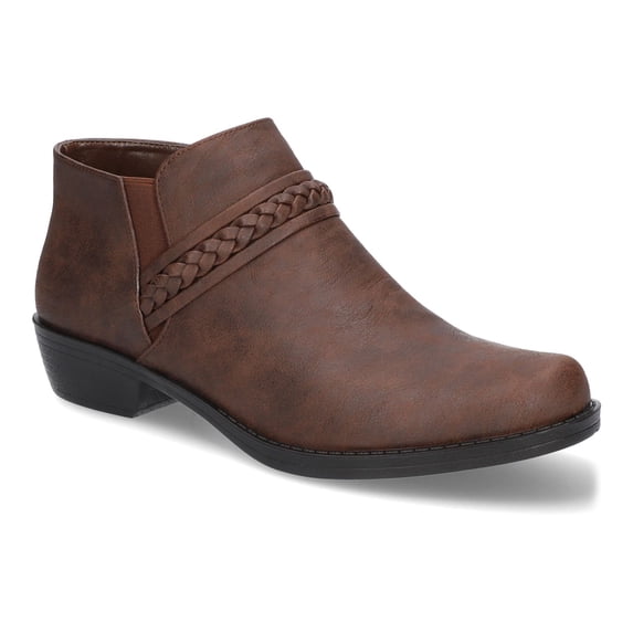 Easy Street Jalia Women's Ankle Boots Color: Brown Size: 9