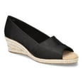 thumbnail image 1 of Easy Street Jasper Women's Wedge Sandals Color: Black Thai Silk Size: 6.5, 1 of 4