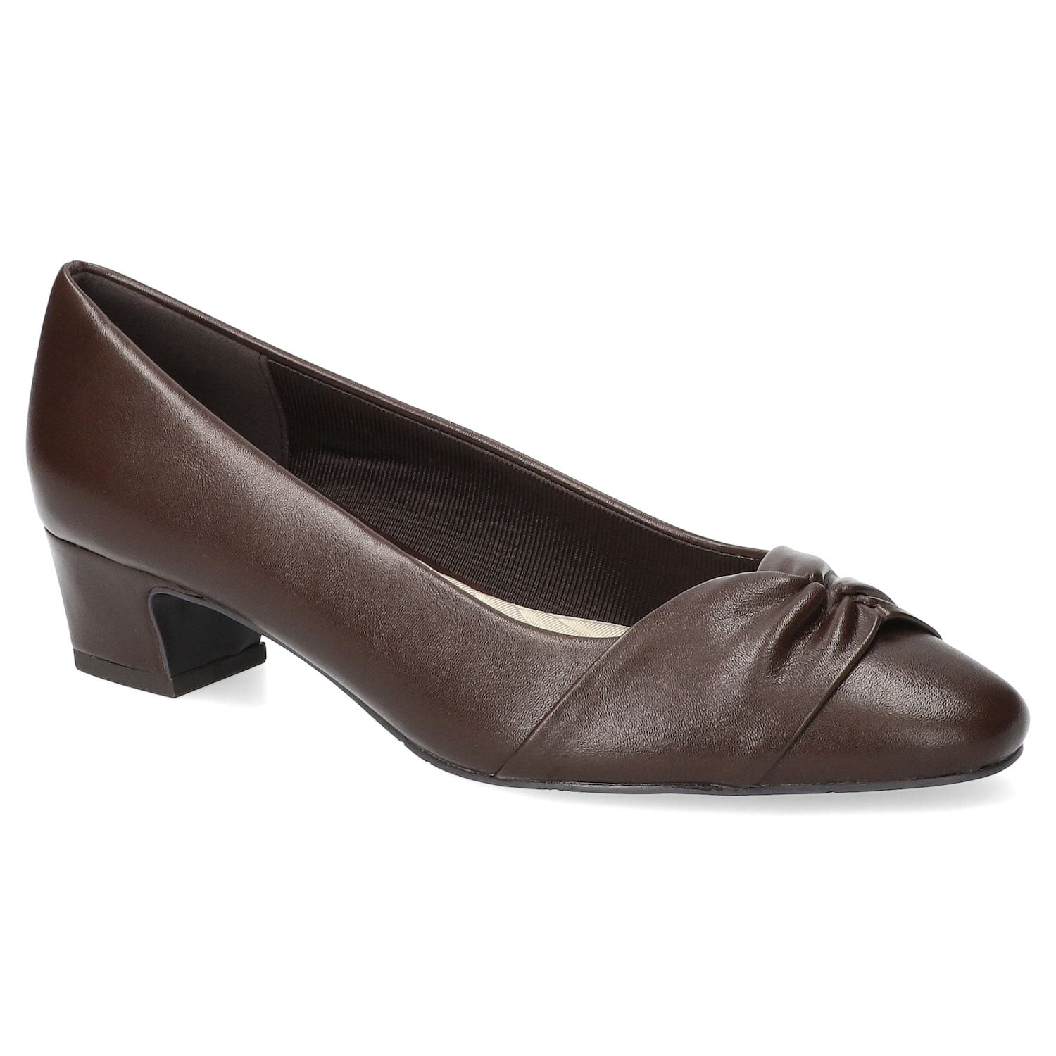 Easy Street Lyanna Women's Block Heel Pumps Color Brown Size 8 WIDE — free download