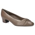 thumbnail image 1 of Easy Street Lyanna Women's Block Heel Pumps Color: Taupe Size: 8, 1 of 4