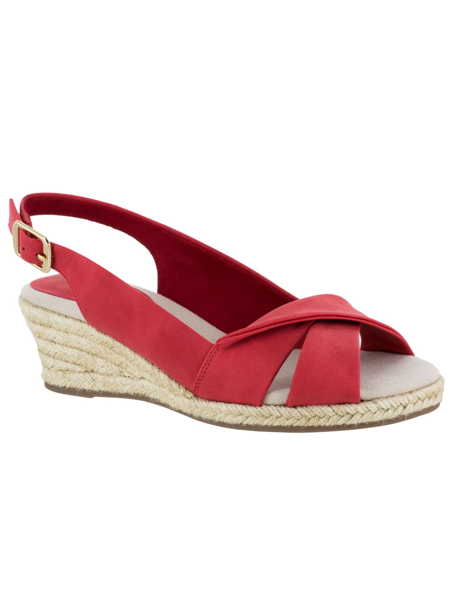 Easy Street Maureen Espadrille Slingback Sandals (Women) - Walmart.com