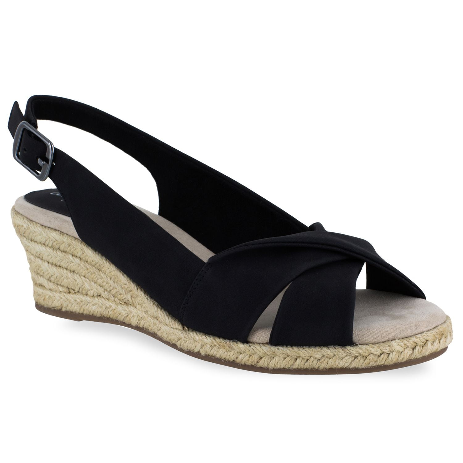 Easy Street Maureen Espadrille Slingback Sandals (Women) - Walmart.com