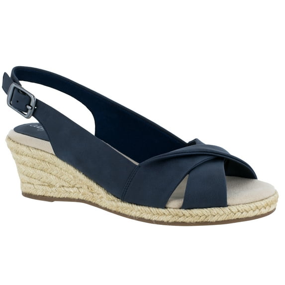 Easy Street Maureen Espadrille Slingback Sandals (Women)