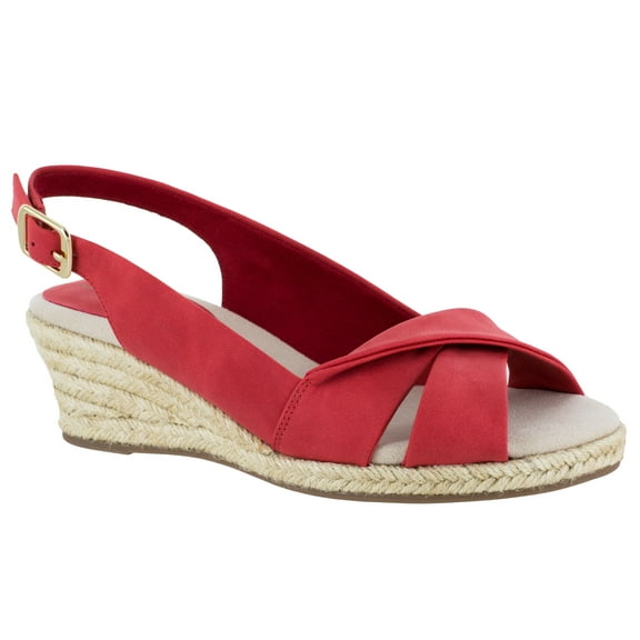 Easy Street Maureen Espadrille Slingback Sandals (Women)