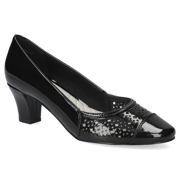 Easy Street Neva Women's Comfort Pumps Color: Black Patent Size: 8