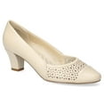 thumbnail image 1 of Easy Street Neva Women's Comfort Pumps Color: Bone Size: 7, 1 of 4