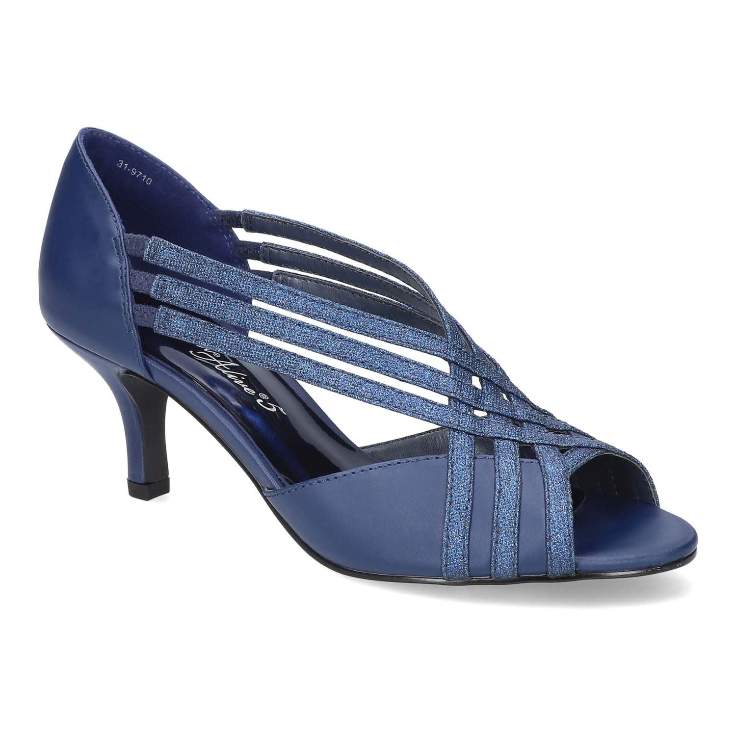 Easy Street Women's Walking Shoes NAVY Dreamy Walking Shoe Women Blue Size 8.5 W