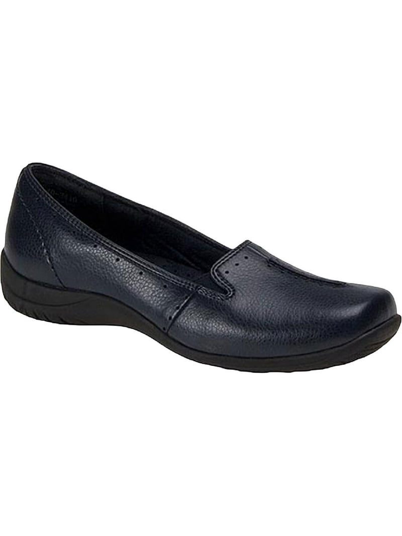 Easy Street Black Leather Slip-On Loafers 1865333_Black?wid=400&hei=400&  main image 2