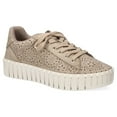 thumbnail image 1 of Easy Street Retta Women's Comfort Platform Sneakers Color: Natural Size: 8.5, 1 of 4