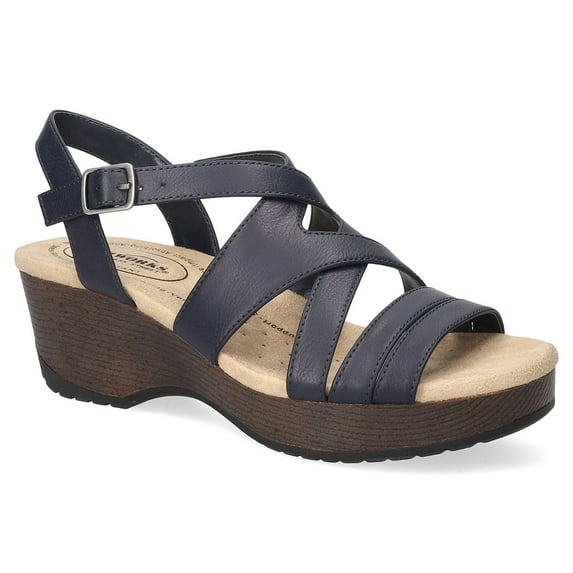 Easy Street Rosella Women's Slip-Resistant Sandals Color: Navy Size: 9.5