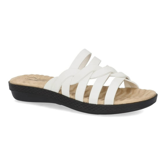 Easy Street Sheri Women's Slide Sandals Color: White Size: 9