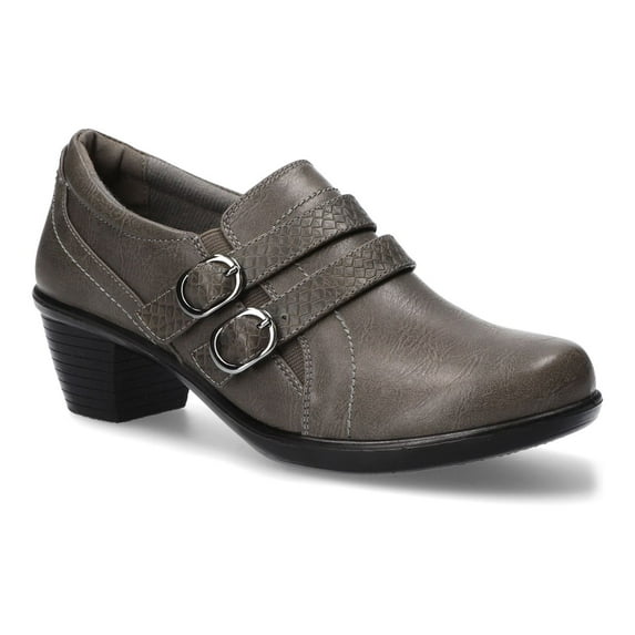 Easy Street Stroll Women's Ornamented Ankle Boots Color: Gray Size: 7.5
