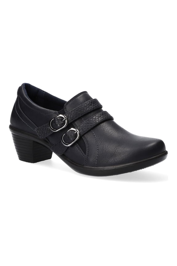 Stroll Women's Ornamented Ankle Boots Color: Navy Size: 7.5