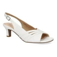 thumbnail image 1 of Easy Street Teton Women's Dress Heel Sandals Color: White Size: 9, 1 of 4