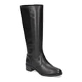 thumbnail image 1 of Easy Street Tucker Plus Women's Stretch-for-fit Athletic Tall Boots Color: Black Size: 10 WIDE, 1 of 4