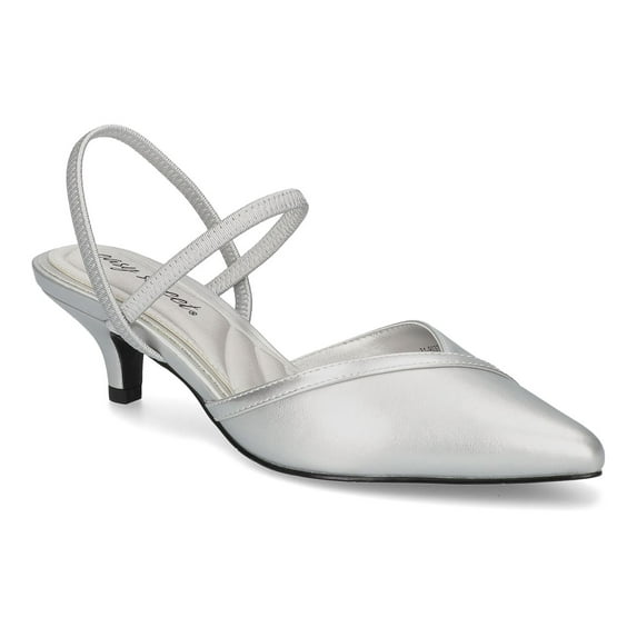Easy Street Unna Women's Heels Color: Silver Size: 7