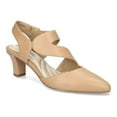 thumbnail image 1 of Easy Street Venue Women's Asymmetrical High Heels Color: Beige Size: 10 WIDE, 1 of 4