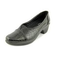 thumbnail image 1 of Easy Street Women's Chive Wedge Pump,Black Patent Crocodile,7 M US, 1 of 5