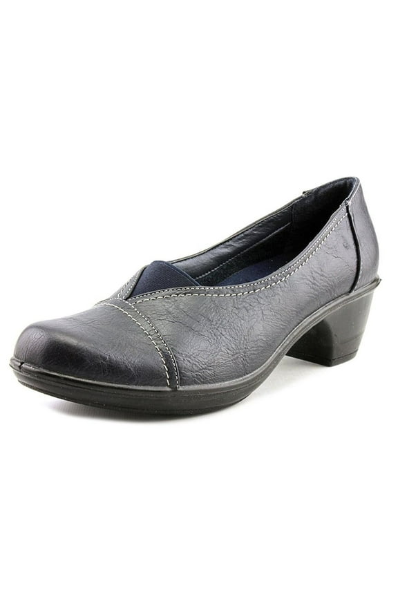 Women's Chive Wedge Pump,New Navy,6.5 W US