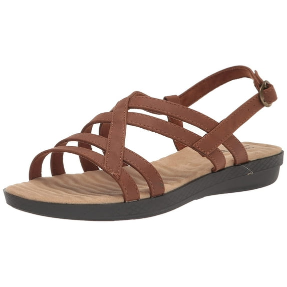 Easy Street Women's Lobo Sandal, Tan, 8