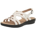 thumbnail image 1 of Easy Street Women's Lobo Sandal, White, 8.5 Wide, 1 of 1