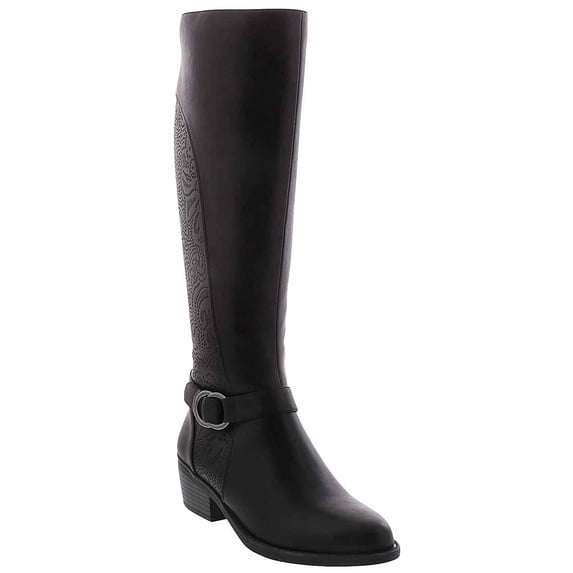 Easy Street Luella Tall Fashion Boot Black in Size 7.5