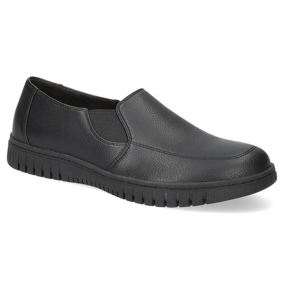 Easy Street Women's Oriel Athleisure Comfort Slip-On Flats Color: Black Size: 8