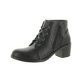 thumbnail image 1 of Easy Street Womens Becker Faux Leather Block Heel Ankle Boots, 1 of 3
