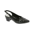 thumbnail image 1 of Easy Street Womens Bizzy Cushioned Footbed Faux Leather Slingbacks, 1 of 3