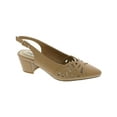 thumbnail image 1 of Easy Street Bizzy Women's Slingback Pumps Color: Beige Size: 8.5, 1 of 3