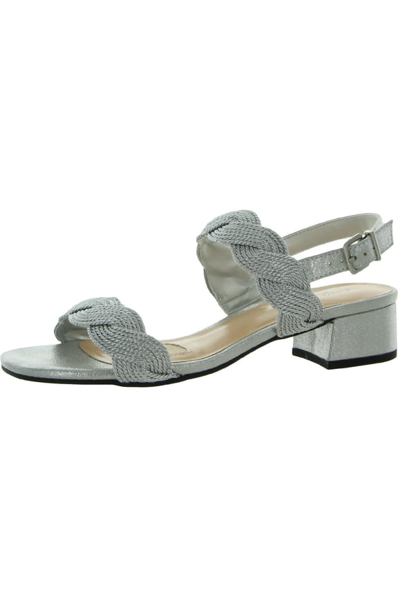 Womens Charee Open Toe Buckle Slingback Sandals