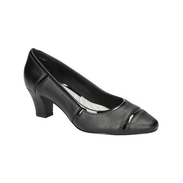 Easy Street Womens Dalia Faux Leather Pumps