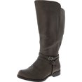 thumbnail image 1 of Easy Street Womens Faux Leather Wide Calf Knee-High Boots, 1 of 1