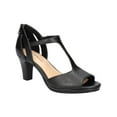 thumbnail image 1 of Easy Street Flash Women's Dress Sandals Color: Black Size: 9 WIDE, 1 of 4